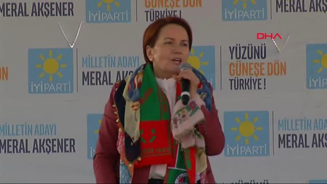 Yalova Cumhurbaşkanı Adayı Akşener Yalova’da Konuştu