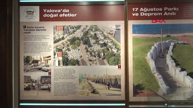 Yalova Yalova’da Vandalların Kirlettiği Deprem Anıtı Temizlendi Hd