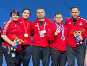 Avrupa Halter Şampiyonası’nda 21 madalya