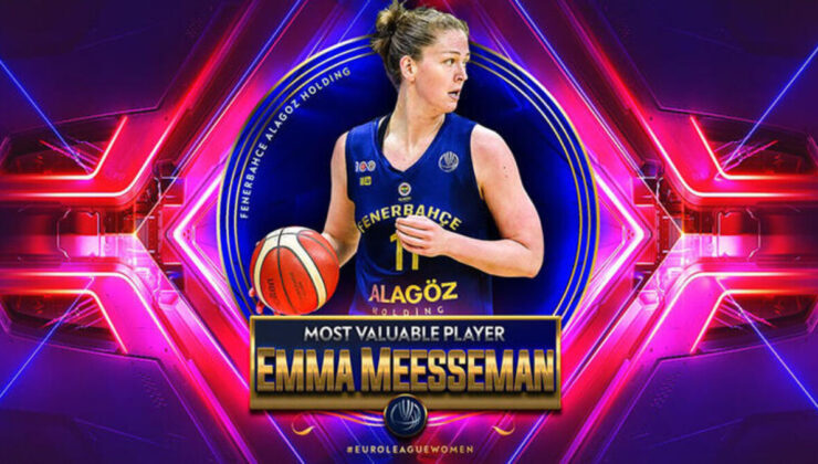 Bayanlar EuroLeague’de MVP mükafatını Fenerbahçe’den Emma Meesseman kazandı