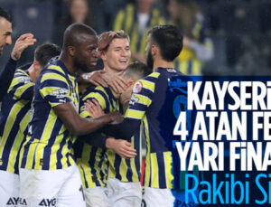 Fenerbahçe, Kayserispor karşısında dört golle turladı