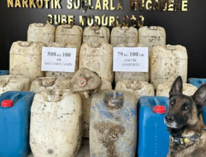Hakkari’de 508 kilogram metamfetamin ele geçirildi