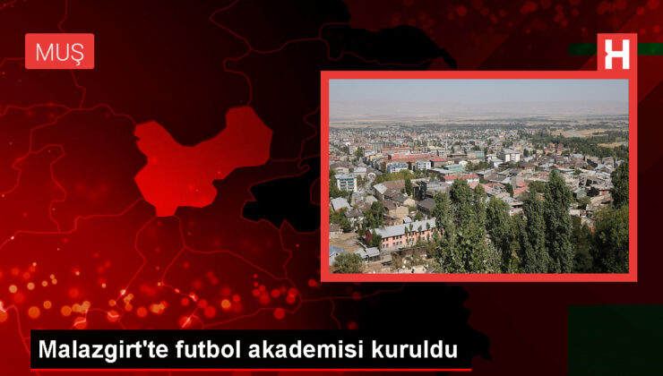Malazgirt’te Futbol Akademisi Açıldı