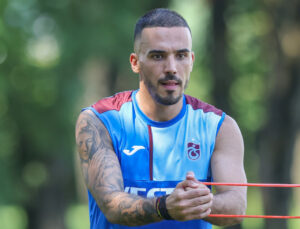 Dimitrios Kourbelis, Trabzonspor ile birinci egzersizine çıktı