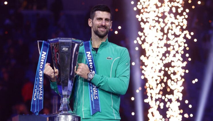ATP Finalleri’nde şampiyon olan Novak Djokovic tarihe geçti