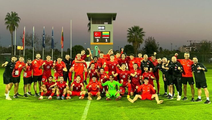 U19 Ulusal Kadrosu, Litvanya’yı üç golle geçti