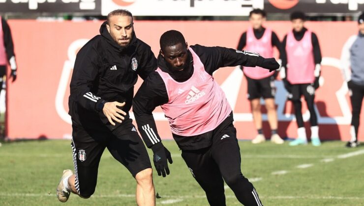 Beşiktaş’ta sakatlığı bulunan 5 isim son antrenmana katıldı!