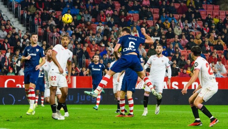 Athletic Bilbao deplasmanda Sevilla’yı devirdi