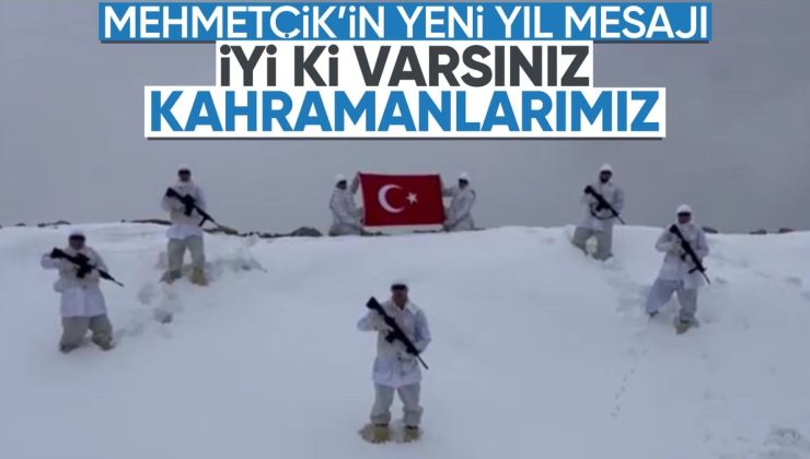 Mehmetçik’ten yeni yıl bildirisi: Keyifli yıllar Türkiyem!
