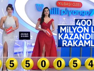 Ulusal Piyango yılbaşı özel çekilişinde kazandıran numaralar