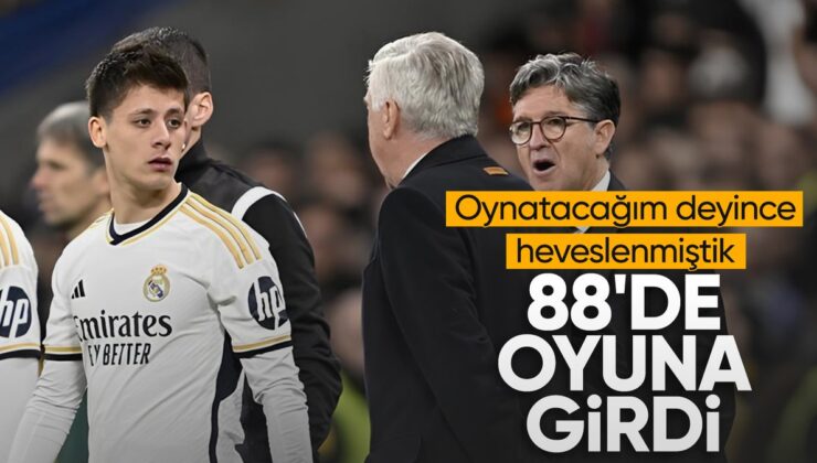 Ancelotti’nin Arda Güler kararı reaksiyon çekti: Oyuna geç soktu