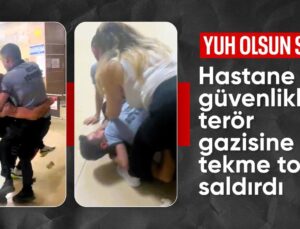 Denizli’de güvenlik görevlilerinden terör gazisine saldırdı