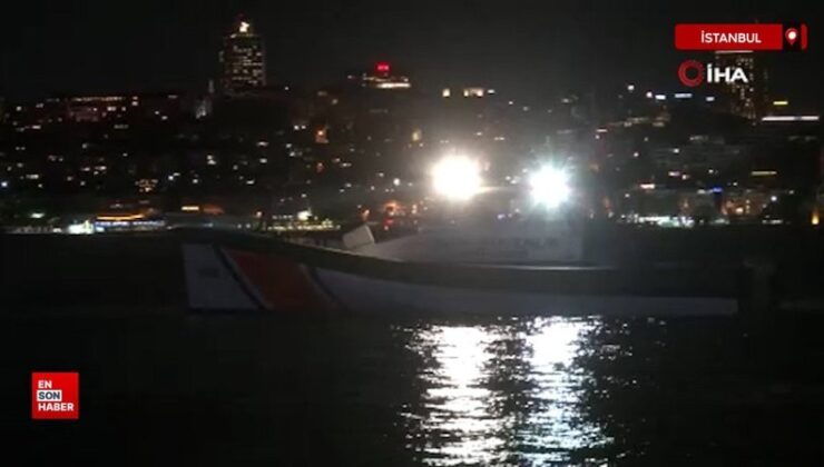 İstanbul Üsküdar’da denize düşen genç bayan için arama çalışması başlatıldı