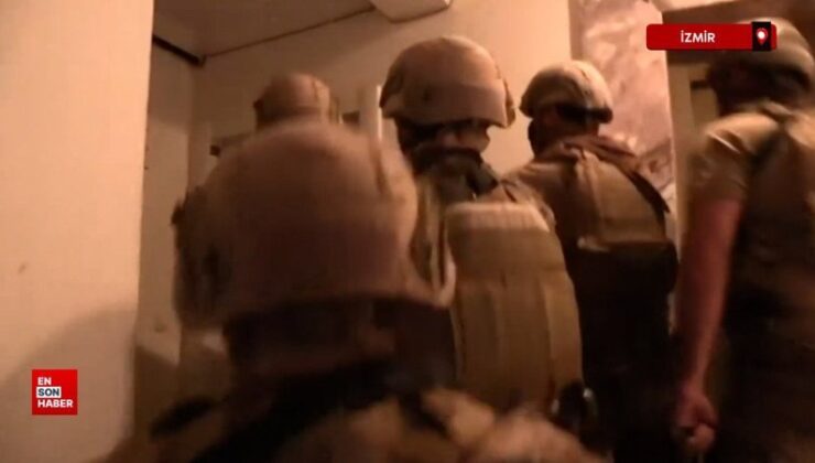 İzmir’de KUYU operasyonu! 15 kuşkulu yakalandı