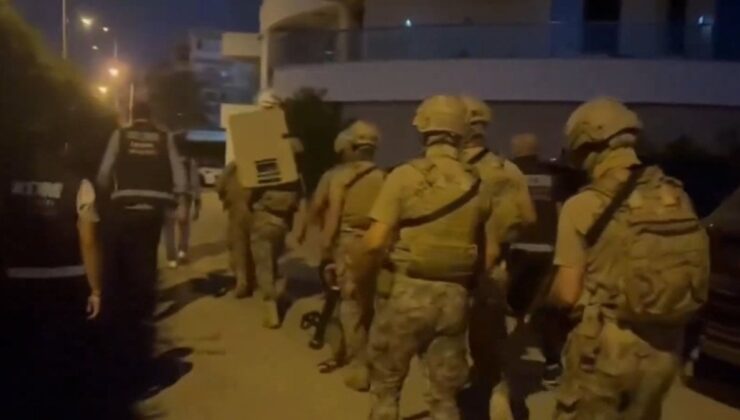 İzmir’de KUYU operasyonu! 15 kuşkulu yakalandı