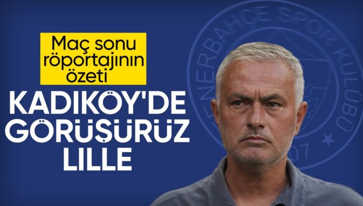Jose Mourinho mağlubiyet sonrası konuştu: İkinci yarıyı bizim stadyumumuzda oynayacağız