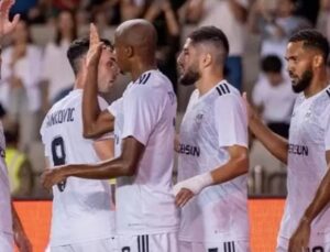 Karabağ, Ludogorets’i 7 golle yenerek turladı