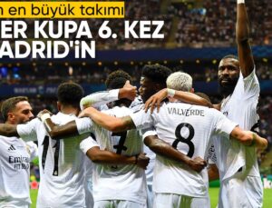 Real Madrid, Atalanta’yı yenerek UEFA Harika Kupa’nın sahibi oldu