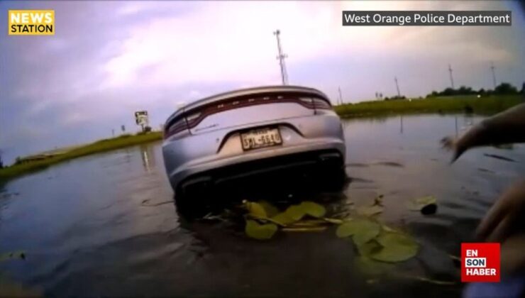 ABD’de nöbet geçirirken su birikintisine giren bayanı oğlu kurtardı