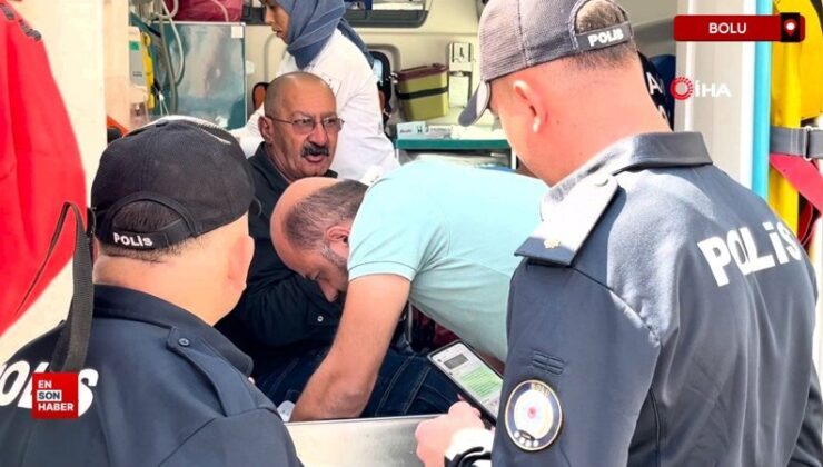 Bolu’da tartıştığı bayan yolcunun yanındaki şahıs tarafından bıçaklandı