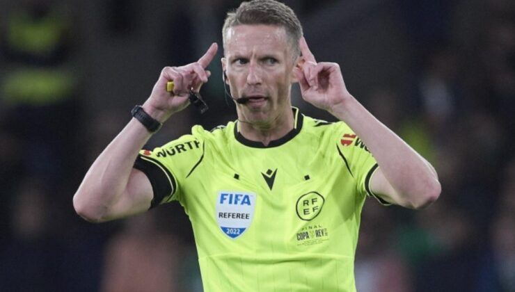 Galatasaray – PAOK maçına İspanyol hakem