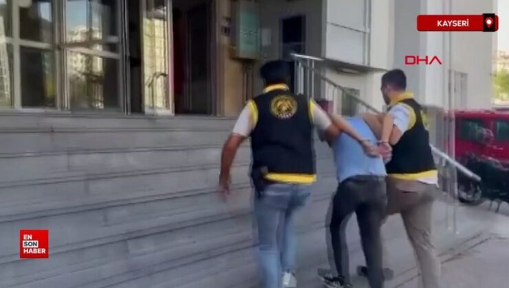 Kayseri’de kargo minibüsünü çalan kuşkulu tutuklandı