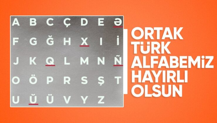 Ortak Türk Alfabesi kabul edildi