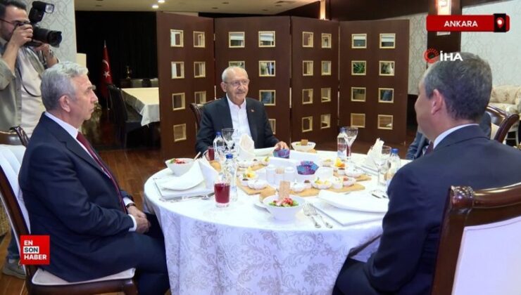 Özgür Özel ve Kemal Kılıçdaroğlu Ankara’da bir ortaya geldi