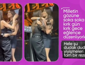 Dilan Polat kardeşi Sıla Doğu’yu dudağından öptü
