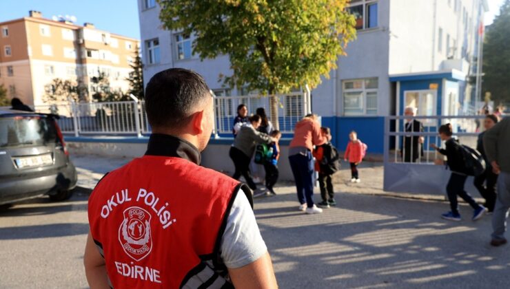 Edirne’de ‘Okul polisi’ uygulaması itimat verdi