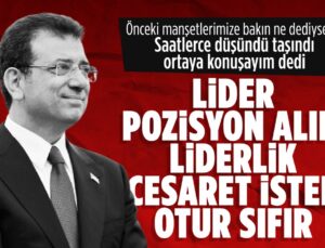 Ekrem İmamoğlu’ndan Devlet Bahçeli’ye Öcalan karşılığı