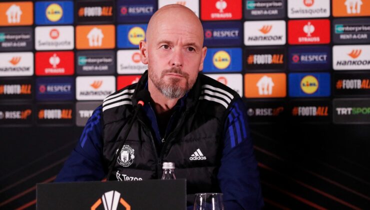 Erik cilt Hag: Avrupa Ligi bizim için bir amaç