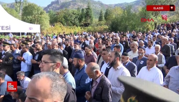 Pençe-Kilit şehidi Sefer Alan, Elazığ’da toprağa verildi