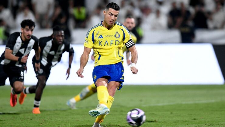 Ronaldo’nun son dakika golü, Al Nassr’a galibiyeti getirdi