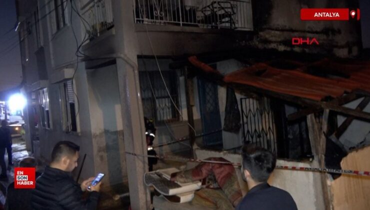 Antalya’da misafirliğe geldiği konutta, yanarak hayatını kaybetti