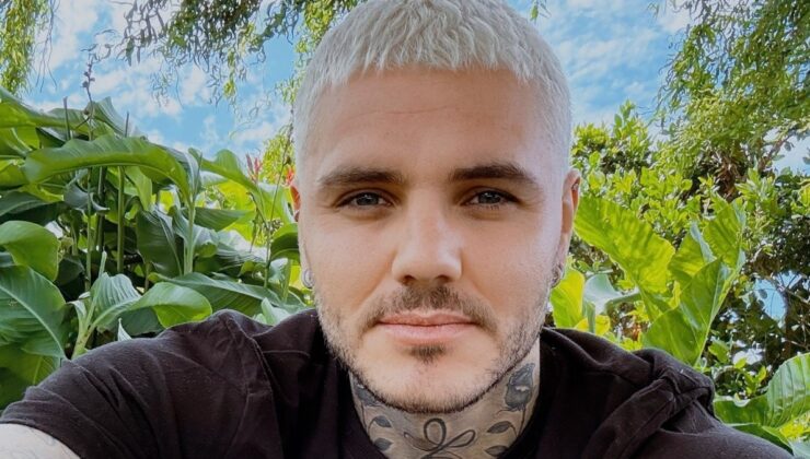 Mauro Icardi, tekrar sarı saça döndü