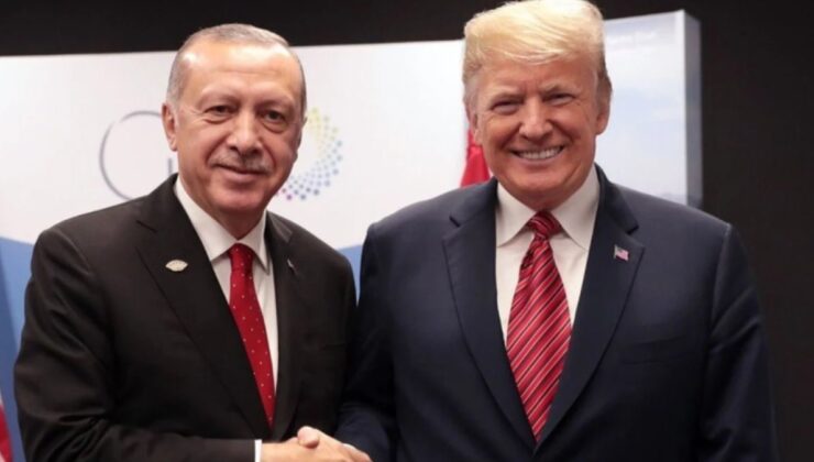 SON DAKİKA! Cumhurbaşkanı Erdoğan Trump ile görüştü