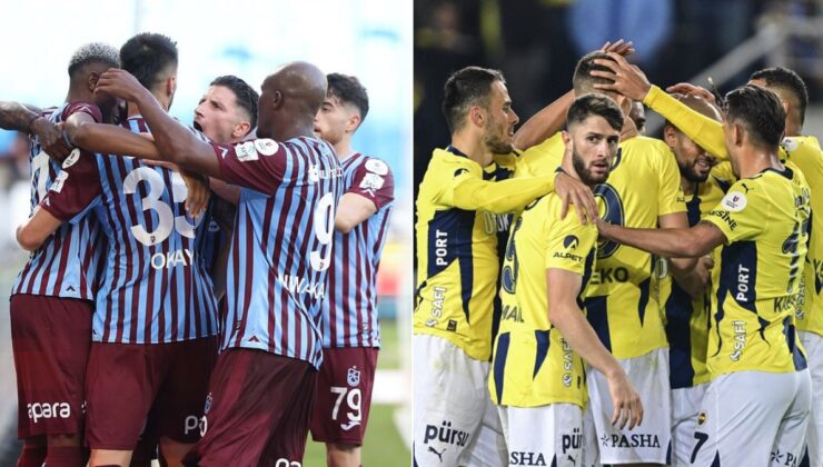 Trabzonspor – Fenerbahçe derbisinin mümkün 11’leri