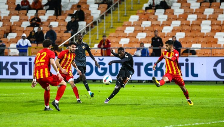 Adanaspor ligde 15 maç sonra Yeni Malatyaspor’u yendi