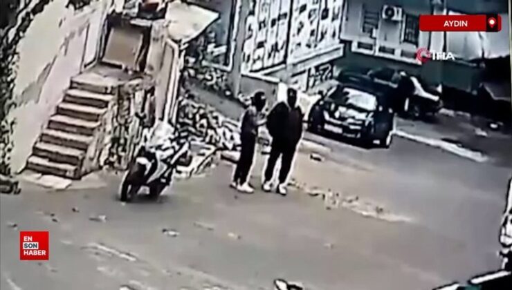 Kuşadası’nda kar maskeli soyguncular güpegündüz konut soymaya kalktı