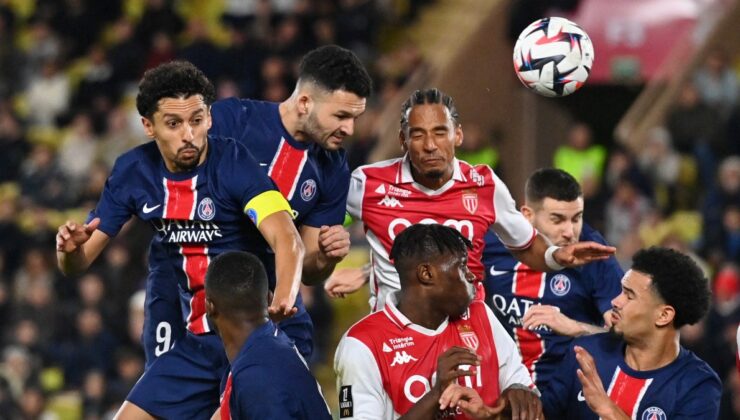 Paris Saint-Germain, 6 gollü maçta Monaco’yu yendi