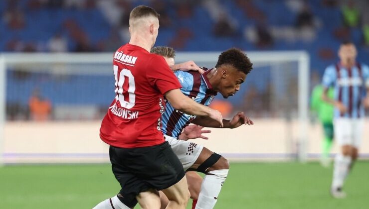 Gaziantep FK – Trabzonspor maçının olası 11’leri