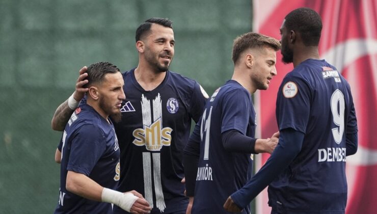 Sarıyer’den Adana Demirspor’a karşı 5 gollü galibiyet
