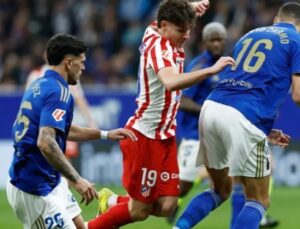 Atletico Madrid, deplasmanda Real Oviedo’yu yendi