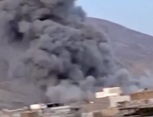 İsrail savaş uçakları, İran İhtilal Muhafızları Ordusu’nun karargahını amaç aldı