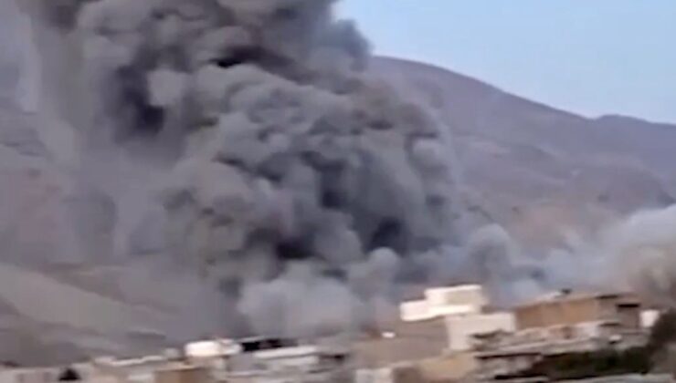 İsrail savaş uçakları, İran İhtilal Muhafızları Ordusu’nun karargahını amaç aldı