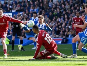 Premier Lig’de Liverpool, Brighton’a mağlup oldu