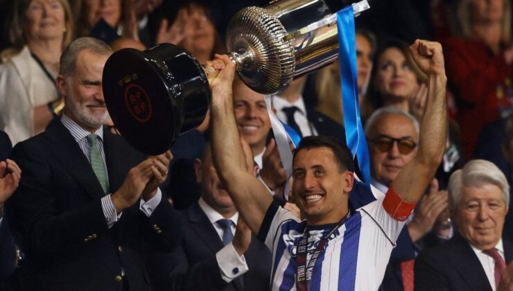 İspanya Kral Kupası’nda Real Sociedad, şampiyon oldu