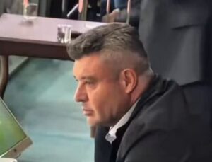 Konyaspor’un golü sonrası Sadettin Saran’ın kederi