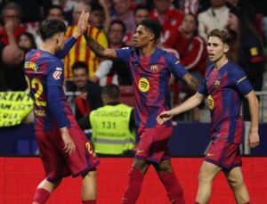 LaLiga’da arka arda 6. maçını kazanan Barcelona, şampiyonluğa gidiyor